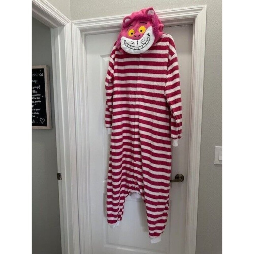 Beauty Shine Alice in Wonderland Cheshire Cat Cosplay Costume Sleeper Large NWT